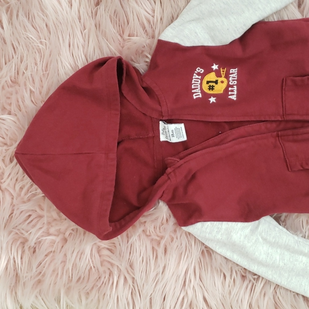 Sports sweatshirt jacket